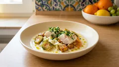 Fischragout mit Seeteufel, Wintergemüse und Gremolata – elegant, aber ganz einfach