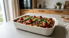 Griechische Moussaka mit Auberginen und Lammhack – so gelingt sie im Ofen