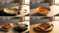 Rinderbrust vom Grill – langsam gegart mit fruchtig-würziger Orangen-Zitronen-Soße